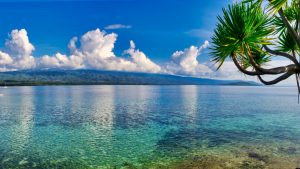 Stunning ocean view from Sambag property